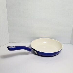 Kenmore Arlington 8" Aluminum Ceramic Coated Frying Pan Metallic Blue